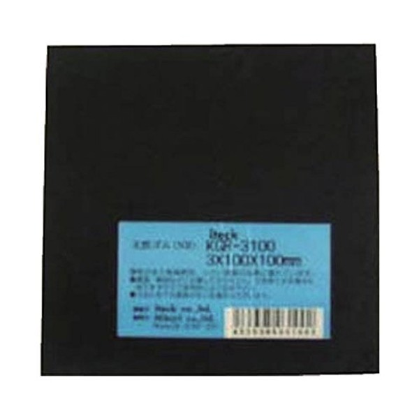 Hikari Rubber Plate 3.9 x 0.1 inches (100 mm) x 0.1 inches (3 mm) KGR-3100