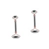 Beavorty 2pcs Roller Massager Facial Relaxing Tool Jade Roller Skin
