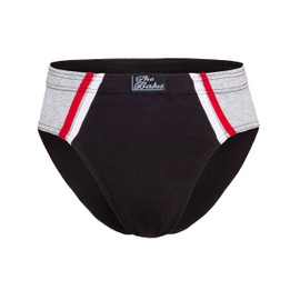 Good Deal Market 6 | 9 | 12 | Packs Men's Sports Briefs with Great Colour Dividers Made of 100% Combed Cotton in Various Colour Combinations Size 5-10, Pack of 6