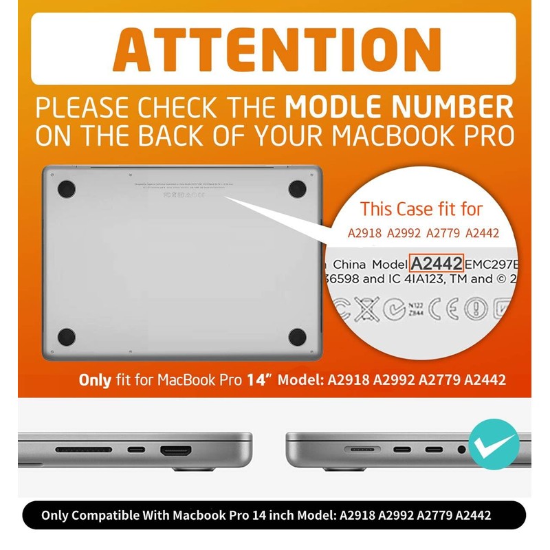 SUPCASE for MacBook Pro 14 Inch Case 2024-2021 (Unicorn Beetle),