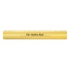 Alumicolor The Golden Rule Aluminum Office Ruler, 12IN, Gold