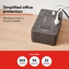 Staples TECH 650VA 8-Outlet Battery Back-Up and Surge Protector Standby