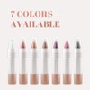AURONUT 7pcs Cream Eyeshadow Stick Sets, Shimmer Eyeshadow Crayon Pencil,