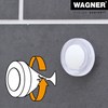 WAGNER 15522611 Designer Wall Door Stopper Screw or Glue Diameter