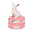 Trinket Box Exquisite Cute Bunny Shape Magnetic Design Zinc Alloy