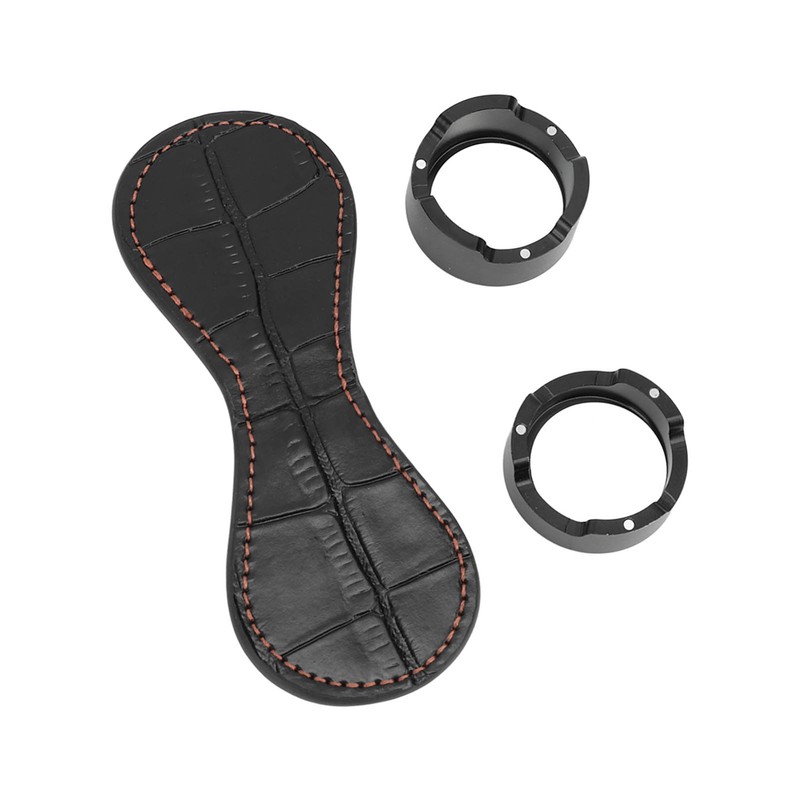 Magnetic Pocket Billiard Chalk Holder Leather Chalk Clip Billiard Pool