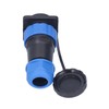 IP68 Waterproof Power Connector Male Female Square 4 Hole Aviation