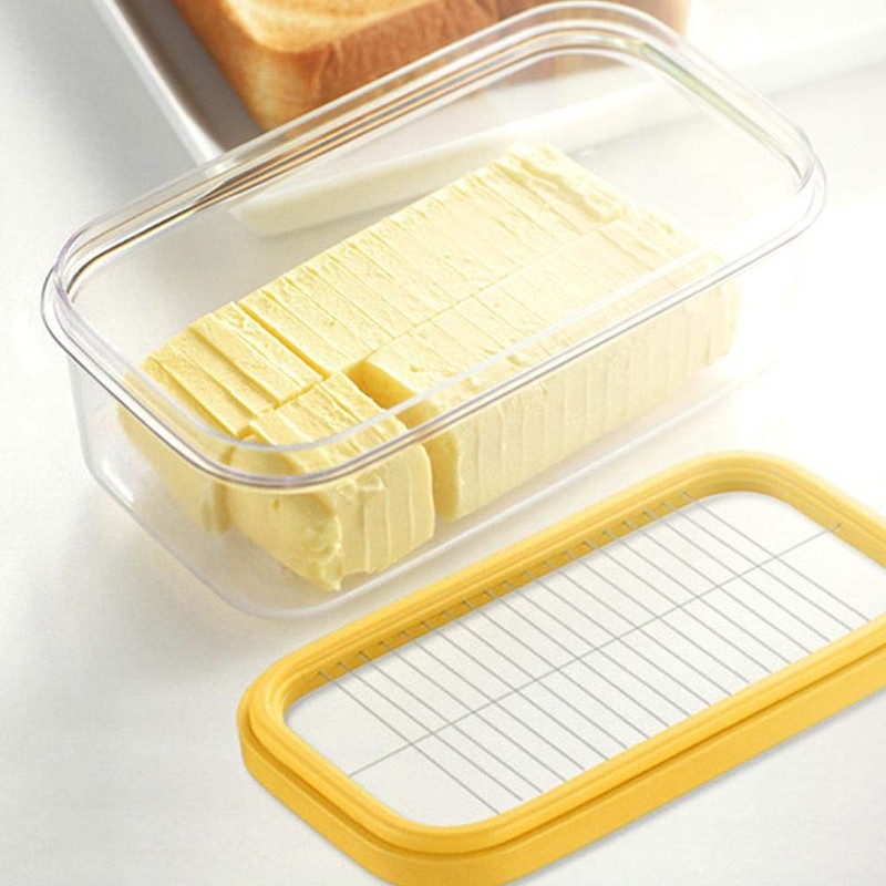 Butter Box Cheese Container Keeper With Cutting Net Food Storage
