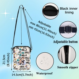 G2TUP Brother Crossbody Bag Brennan & Dale Fans Gift If You Ain't First Shoulder Bag Brennan & Dale Merch (You Ain't First CB)