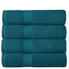 Stoneberry Home® 24-Piece Towel Set Cotton Peacock