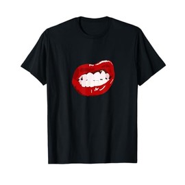 Women's mouth sexy red lips design T-Shirt