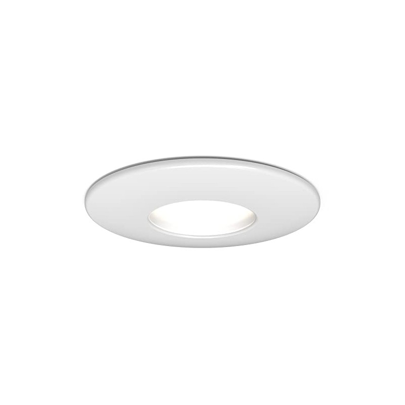 4lite Fire-Rated Indoor Downlight (Matt White) GU10 LED Spotlight with