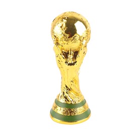 Gold Cup Replica Trophy 2022 World Soccer Award Trophy for Family Decoration Football Fan Gift 21cm Hollow