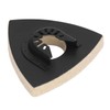 5PCS Wool Polishing Pad with Alloy Steel Base Triangular Felt