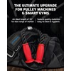 THEFITGUY Ergonomic Tricep Rope - Non-Slip Cable Machine Attachment