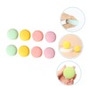 TOVINANNA Girl Makeup Tool 8pcs Compact Powder Puff Round Face
