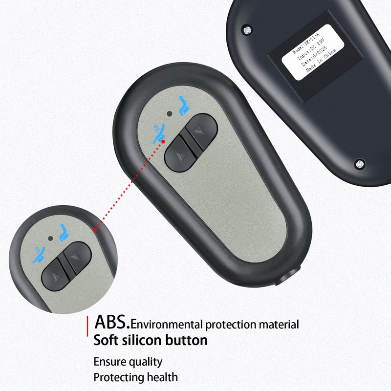 GOUYESHO Recliner Chair Switch Controller Remote, 2 Button 5 Pin
