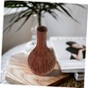 GRIRIW Bamboo Woven Vase Rustic Decorative Flower Holder Handmade Country