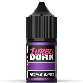 Turbo Dork People Eater Metallic Acrylic Paint 22ml Bottle - Water-based Non-Toxic Metallic Finish Paint