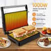 Panini Press Sandwich Maker, Aigostar 1000W Sandwich Press Grill with