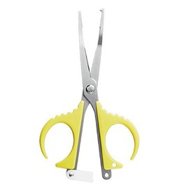 Shimano CT-942R Fishing Pliers Hook Releaser Scissor Pliers Sun Yellow