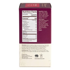 Teeccino Vanilla Nut Herbal Tea, 25 Tea Bags - Rich & Roasted Herbal Tea That’s Caffeine Free & Prebiotic for Natural Energy, 3X more Herbs, Acid Free, Great Hot or Iced