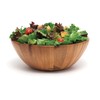 Lipper International Acacia Round Flair Bowl