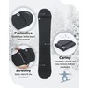MONS Snowboard Sleeve Soft Cover Case, Fit in Bag Storage