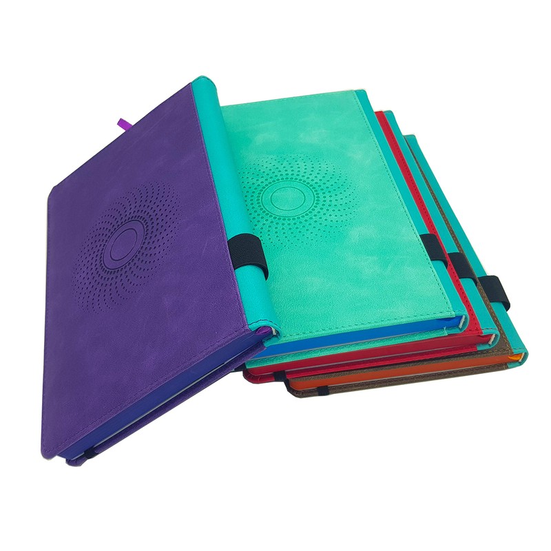 EJRange A5 Notebooks - Lined Journal Notebook with Hardcover PU