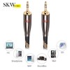 SKW Audiophiles Cable AUX de 3,5 mm macho a macho