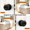 Probrico Privacy Door Knobs Door Handles, Interior Door Knobs Keyless