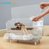 8 in 1 Acrylic Hamster Cage with all accessories,2-Layer Hamster