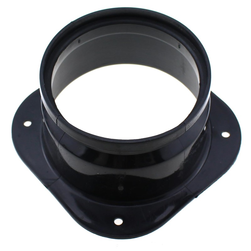 Maxmoral Dryer Vent Siding 4 Inch ABS Plastic Duct Connector
