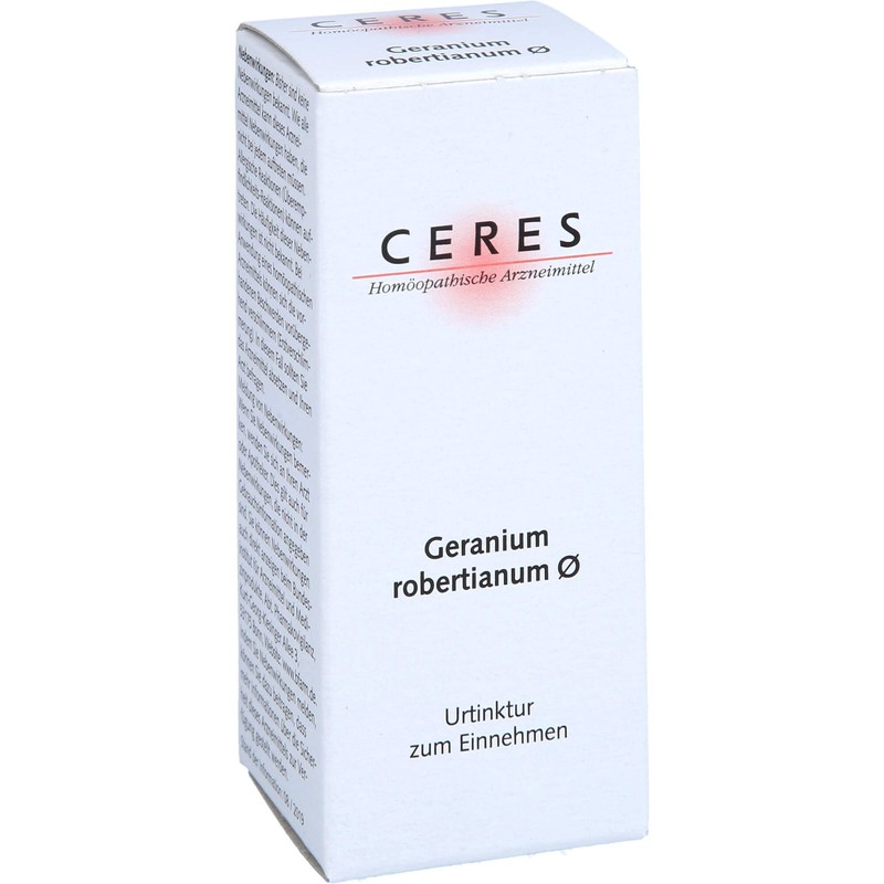 CERES Geranium Robertianum ø Mother Tincture, 20 ml Solution
