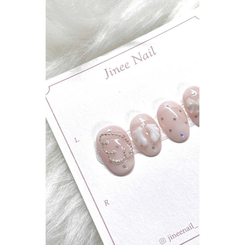 Lovely Angel Nail Tips - Stiletto / 러블리 엔젤 네일팁