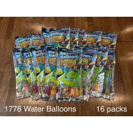 Unbranded NEW 1776 Water Balloons  Self Sealing & Quick Fill + FREE NOZZLE Instant Fill