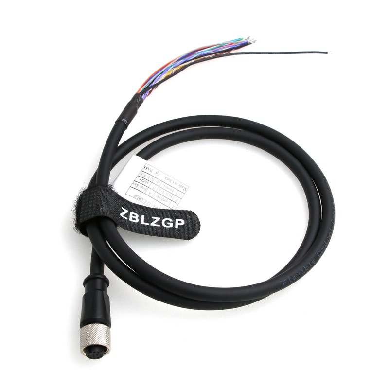 ZBLZGP DataMan 260 Reader Serial Cable IO Power Cable M12