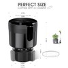 ALIENSX Upgraded Car Cup Holder Expander Adapter with Adjustable Base,