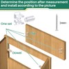 Juexica False Cabinet Front Clip False Drawer Front Clips Sink