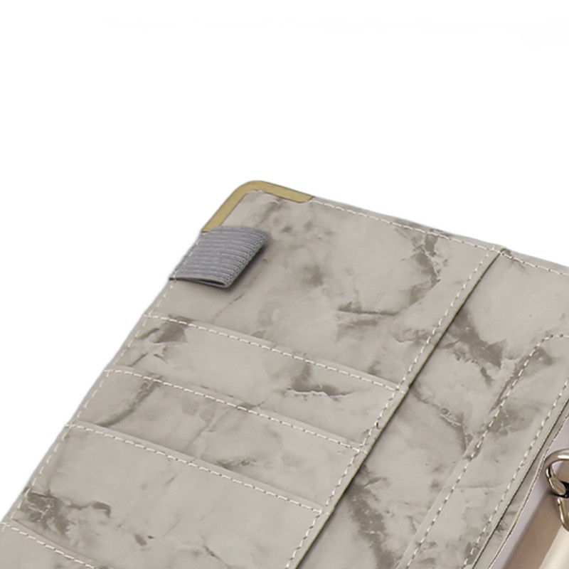 Budget Binder with Cash Envelopes PU Leather Marbling A6 Money