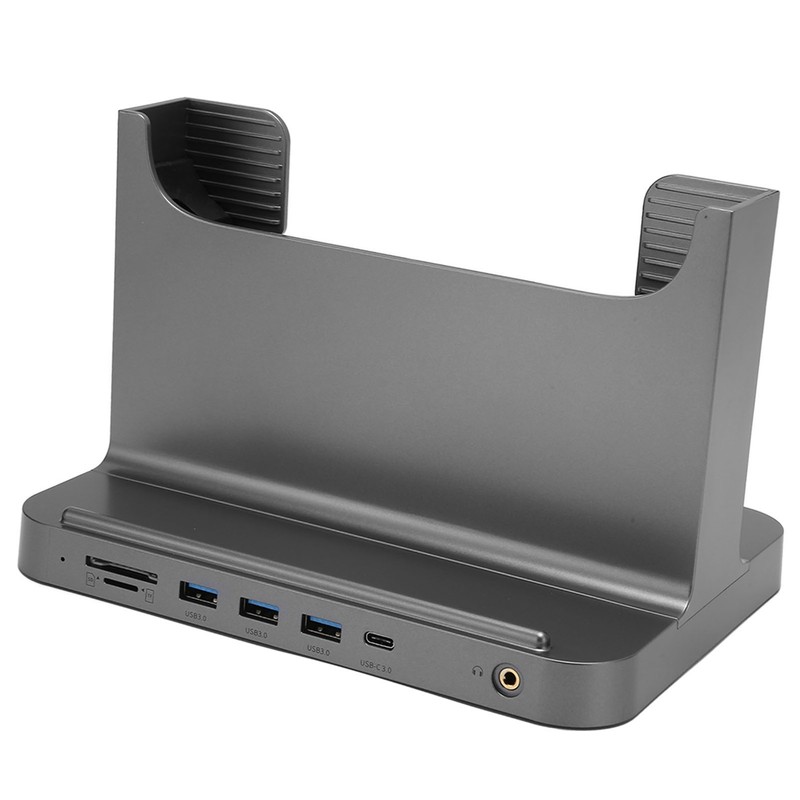 Vertical PC Stand 8 in 1 Docking Station Stable Signal