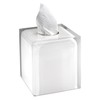 IZOD - Tissue Box Cover, Durable Resin Countertop Accessories, Dorm