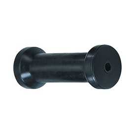 Sprenger Black Rubber Keel Roller | 125 mm Length for 130 mm Absorption | Shock Absorbing and Durable