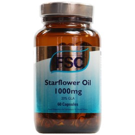 FSC 1000mg Starflower Oil - Pack of 60 Capsules