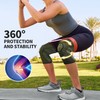 CAMBIVO 2 x Knee Support with Side Stabilisers, Knee Pads,