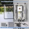 Animacyn ABS Electrical Junction Box, Ventilated Design, Cable Grommets, IP65