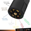 Antoc Tool 6ft 7-Pin 7 Prong Trailer Plug Cord Wire