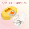 PATIKIL Magnetic Pin Holder, Magnetic Pin Cushion Paper Clip Holder