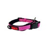 Collar Suave de Nylon Rosa Chico