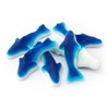 Funtasty Blue Shark Gummy Marshmallow Candy, Blue Raspberry Flavor -